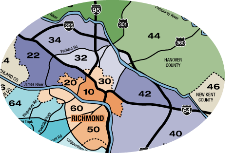 Search by Area Number